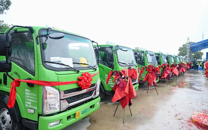 五十台交付！Z6官网新能源五幼工程车助力大湾区建设