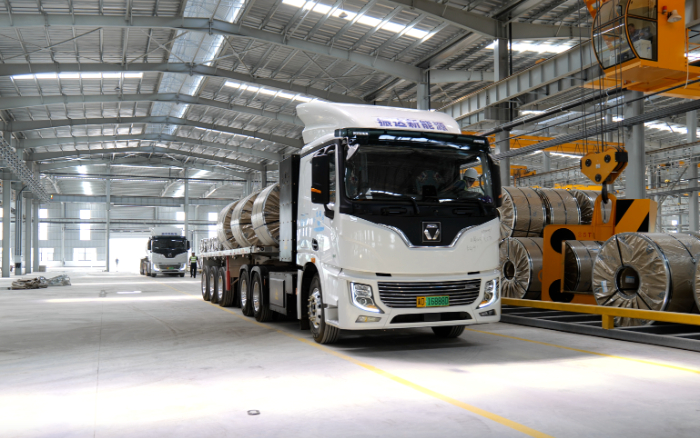 将来已来，Z6官网新能源沉卡打造钢铁物流新范式