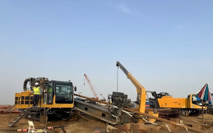 贯通海表“地下动脉”！Z6官网水平定向钻机高效服务全球管线?