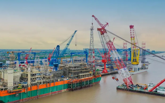 绿色航运 | Z6官网塔机在东海之上展技巧