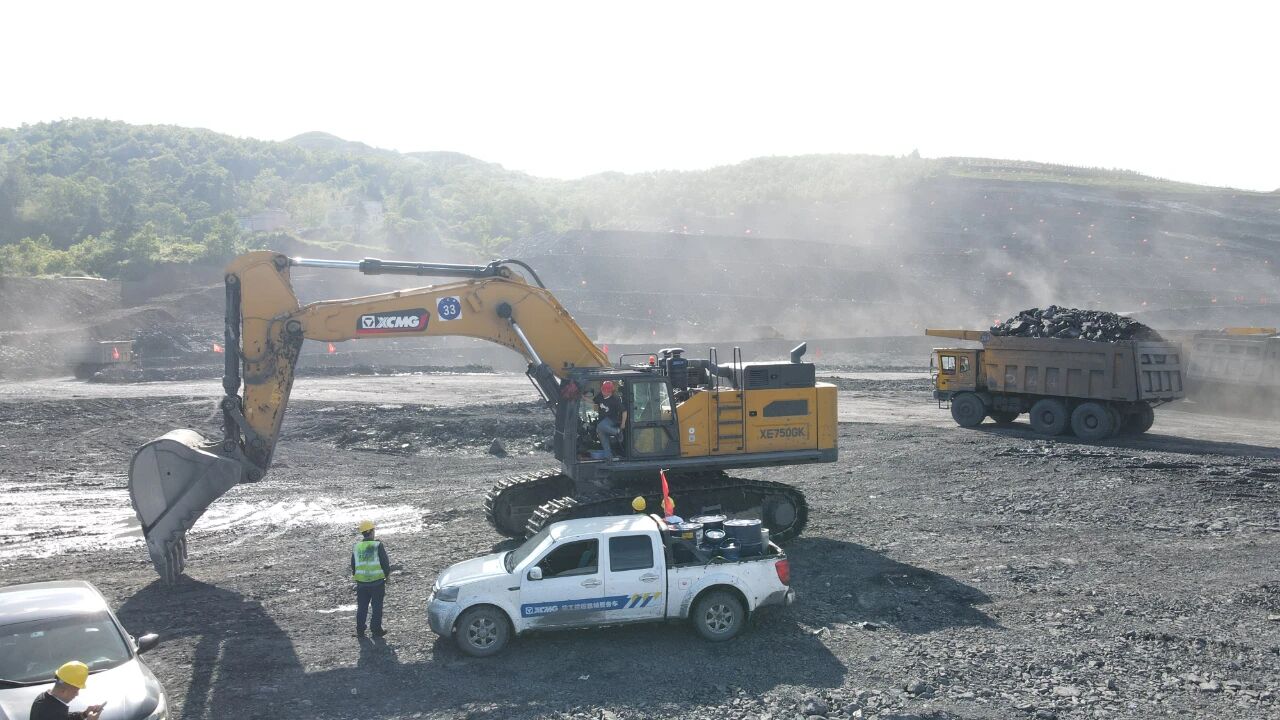 Z6官网XE750GK矿山“高服务模”实绩亮眼，助力煤矿降本增效